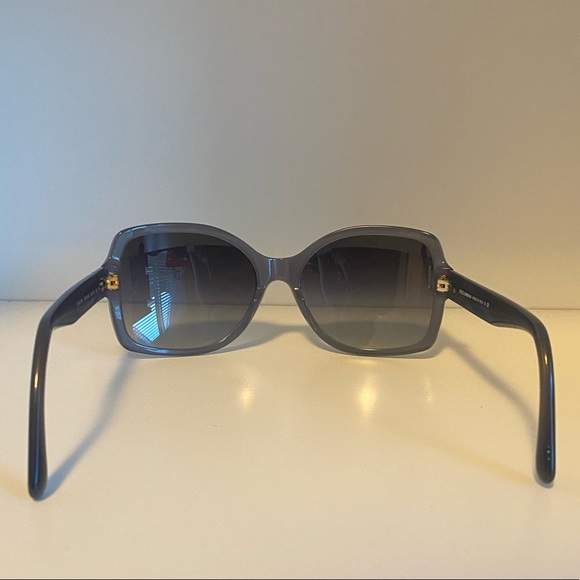 Dolce and Gabbana Gold Flower Sunglasses - Picture 3 of 10